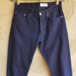 Gustin raw shadow selvedge denim jeans US 32